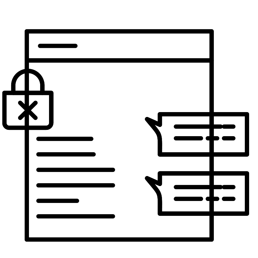 Cybersecurity training icon